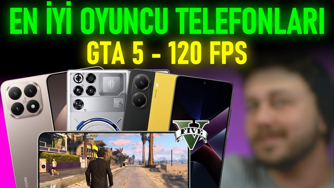 En İyi OYUNCU TELEFONLARI / GTA 5 ve 120 FPS OYNATAN Telefonlar 2026