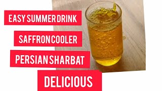 Saffron Sharbat | Persian Drink | Ramadan Special | Summer Drinks