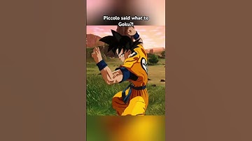 Orange Piccolo said what to Goku?!