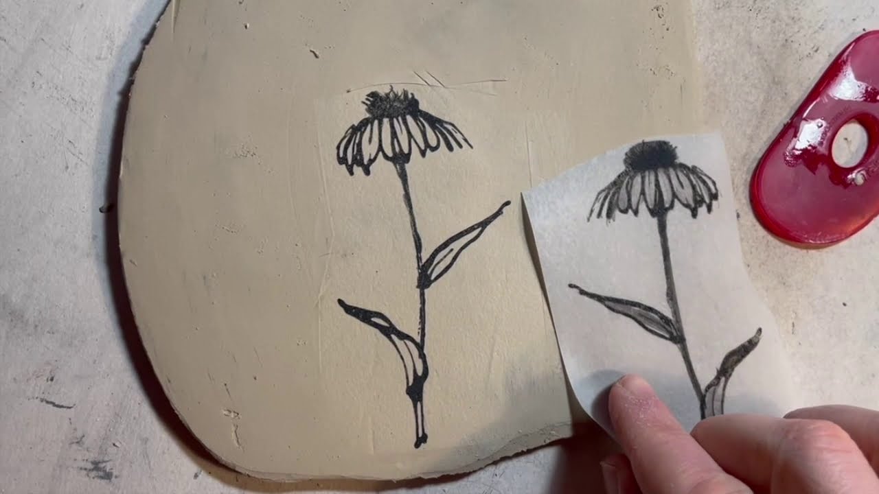 Underglaze Transfer Techniques for Pottery - Easy Trace and Transfer 