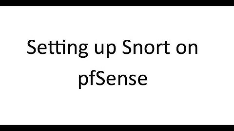 Solving the "Snort