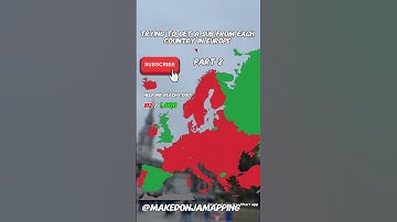 Trying to get a sub from each country in Europe part 2 #europe #mapper #geography