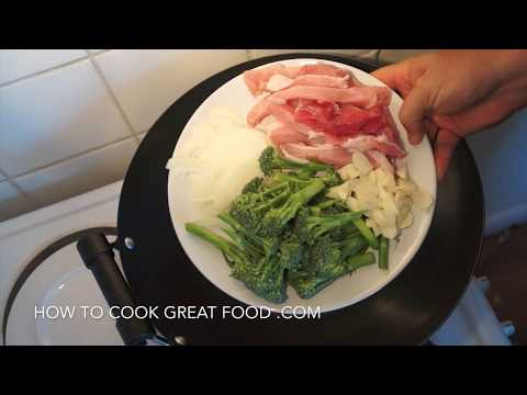 Chinese Pork & Broccoli Stir Fry Recipe - Asian Wok