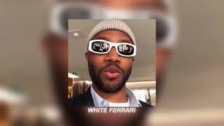 frank ocean - white ferrari (sped up)