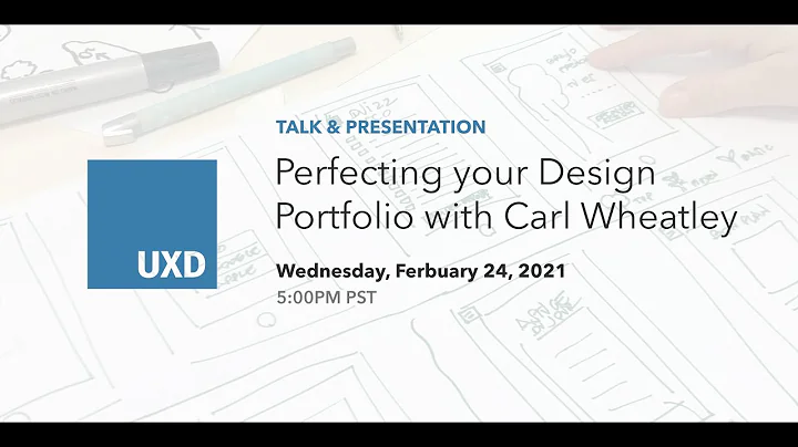 Perfecting Your Design Portfolio with Carl Wheatley