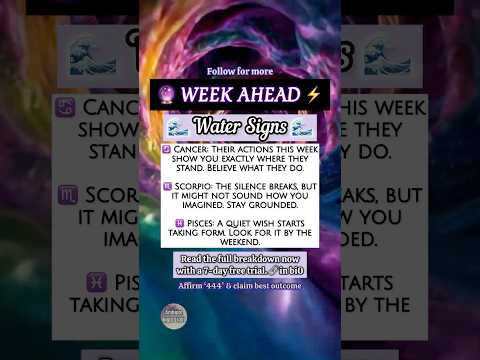 🌊 WEEKLY ZODIAC