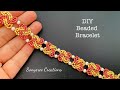 Knotty knot Bracelet || How to make Beaded Bracelet || Beaded Celtic Knot