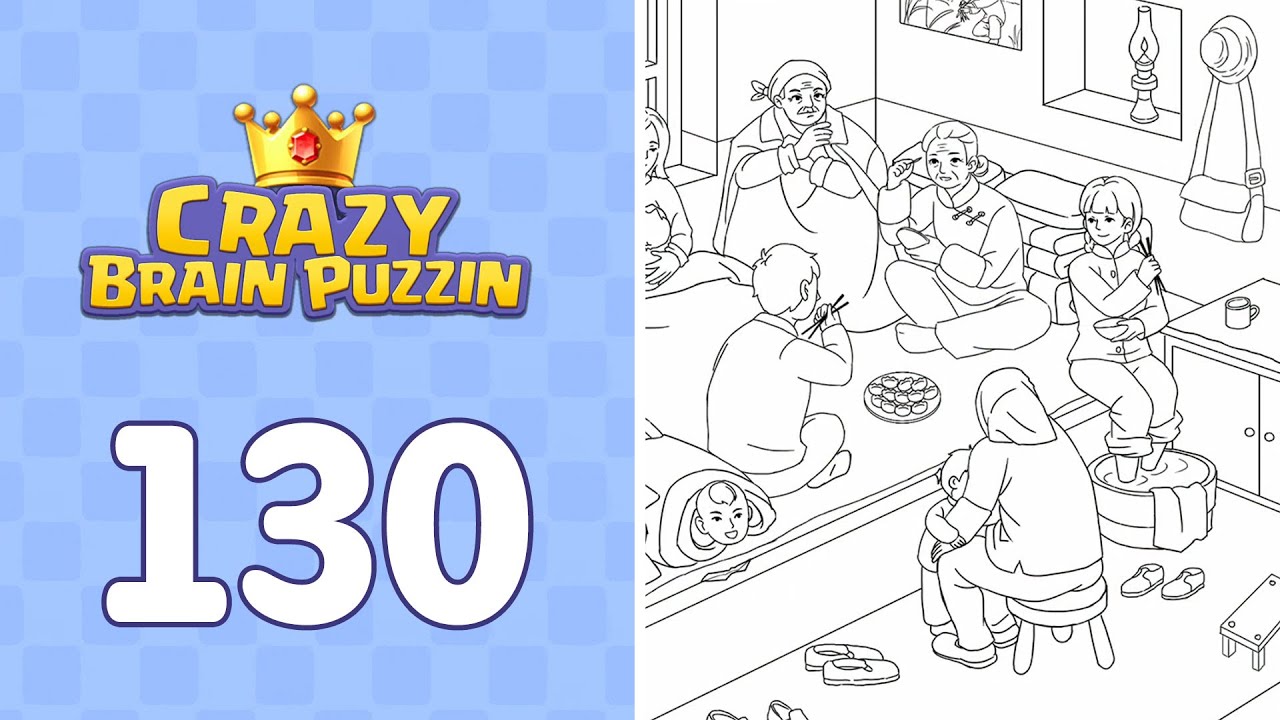 Crazy Brain Puzzle Level 130 Find Someone | Complete Walkthrough & Solutions! 🎯