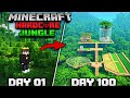 🔥 Minecraft hardcore survive 100 days in Jungle only world 🔥