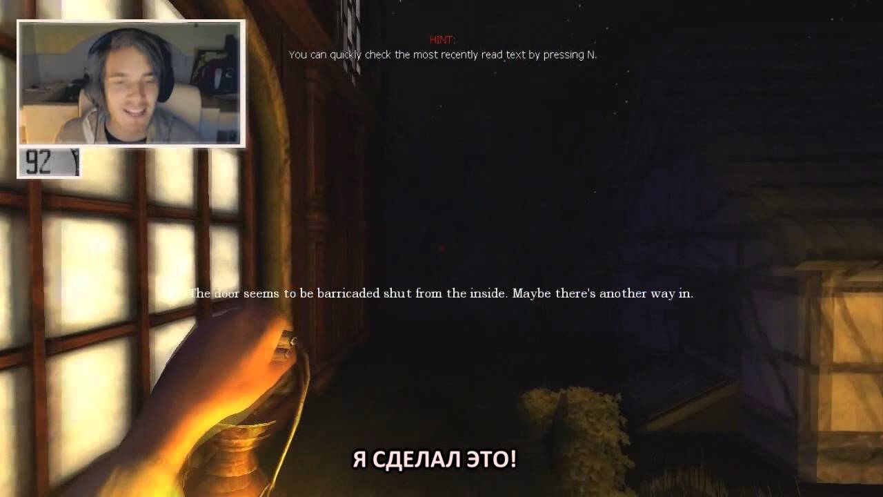 {Русские субтитры} F&%СK JUMPSCARES! - Amnesia: Obscurity (1) w/ Heartbeat Monitor