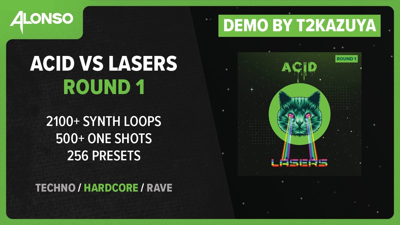 Demo by T2Kazuya | Acid Vs Lasers (Round 1) | (Sample Pack / Synth Presets)