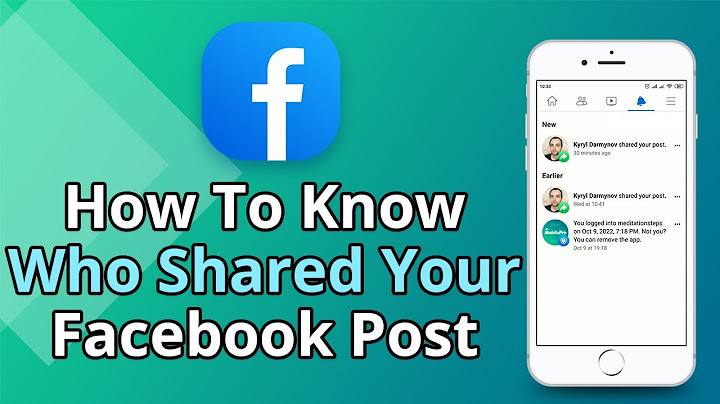 How can i see who shared my post on facebook mobile