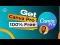 Get Canva Pro for free 2024  #canvapro #free2024 #canvapro2024 #designhacks