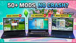 These 'Budget' LAPTOPs Runs Sims 4 on ULTRA! Run 50  Mods - NO Crash