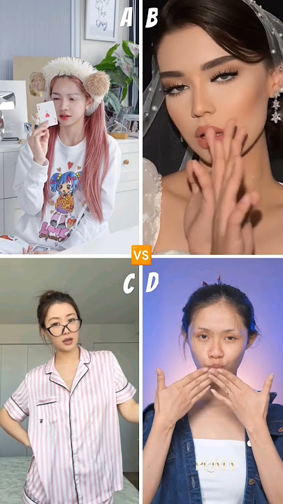 who is best ♥️😋 !!!////Cinderella🆚Sherry xia🆚Pungky🆚Nyasa #trending #short #video