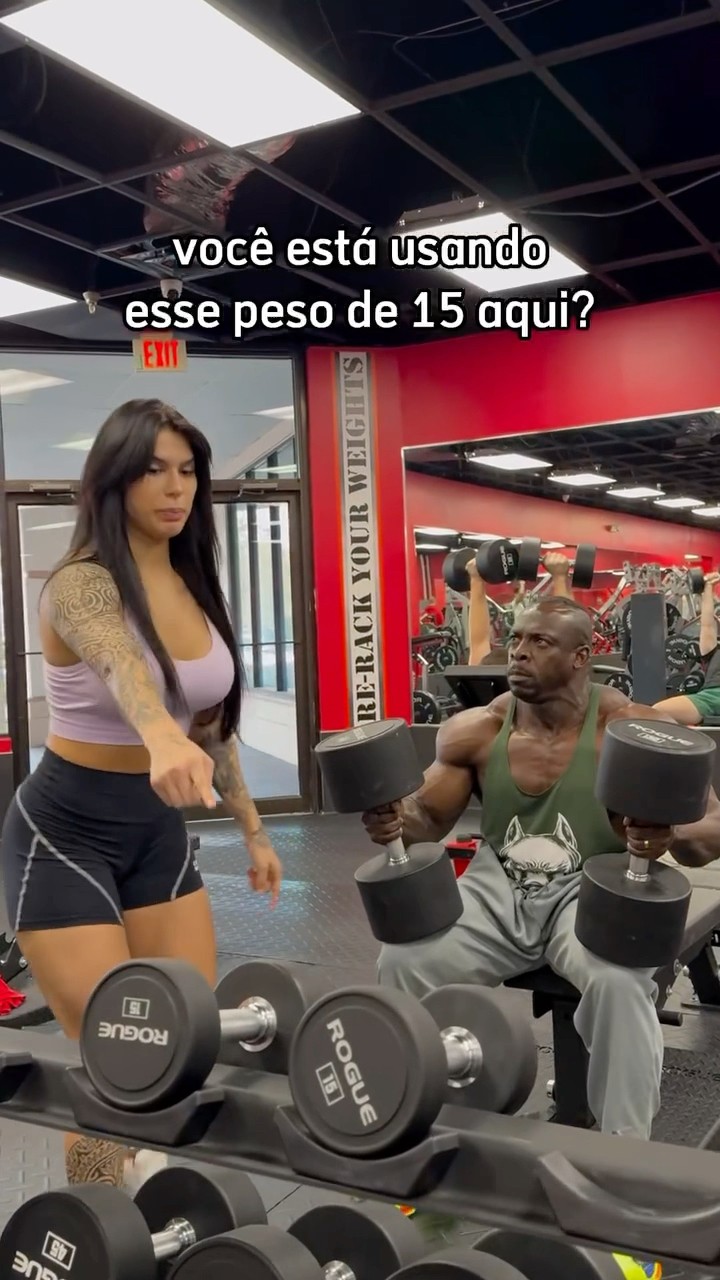 OXEE… ?? #humor #jully #poca #engraçado #academia #gym