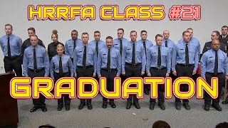 Hampton Roads Recruit Fire Academy Class #21 Graduation