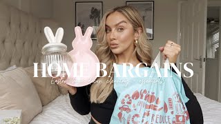 HOME BARGAINS HAUL MARCH 2023 | Easter, Home decor, Cleaning + essentials!
