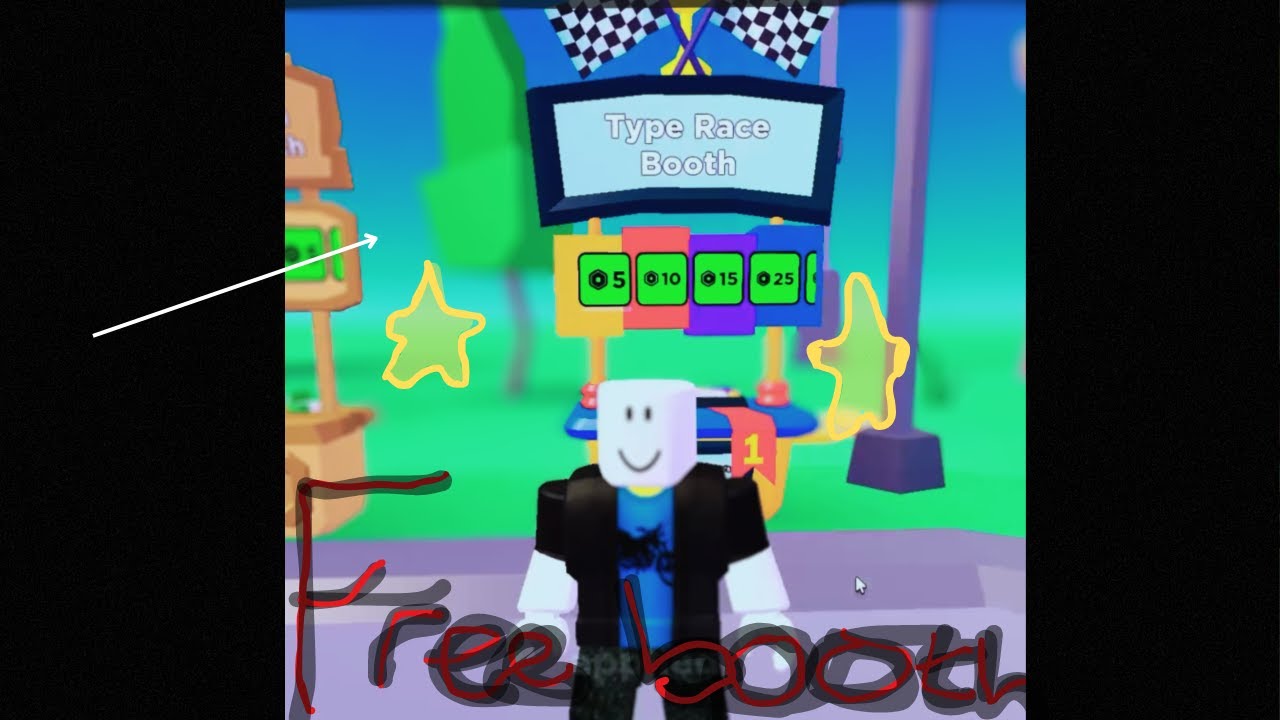 How to Get Type Race Booth in Pls Donate Roblox