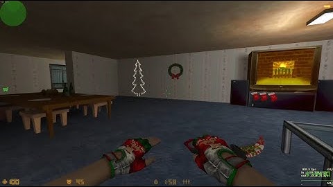Round 1v5 Expert Bots on cs_estate_xmasb2 in CS: Condition Zero!