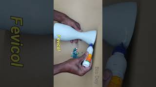 Simple Bottle Ka Amazing Makeover – Luxury Vase DIY” 🌺