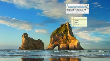 Windows: Adding title to sticky notes in Windows using Notezilla