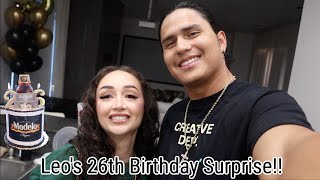 Surprising My Boyfriend For His 26th Birthday!!!