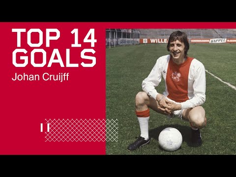TOP 14 GOALS - Johan Cruijff | His Best Goals for Ajax ?