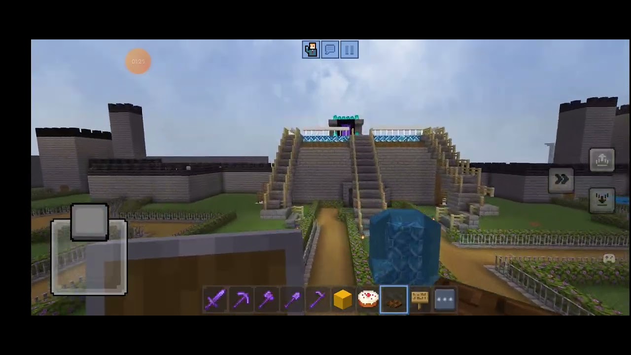 playing Minecraft and explore my world - YouTube