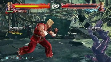 Paul Phoenix Death Combo Rage Art Cancel