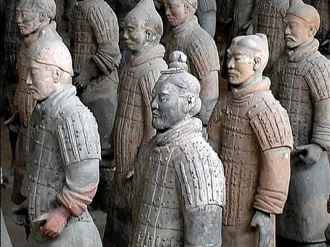 Video: Die Terrakotta-Armee Von Kaiser Qin Shi Huang In Xi'an