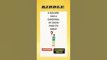 Only 1% Can Solve This Riddle! Find its Area. !#mathriddle #brainteaser #shorts #viral #puzzle