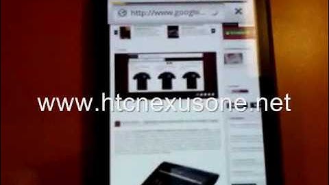 Nexus One Walkthrough / Preivew