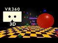 VR 360 - Hit by Balls! - 3D 4K Google Cardboard