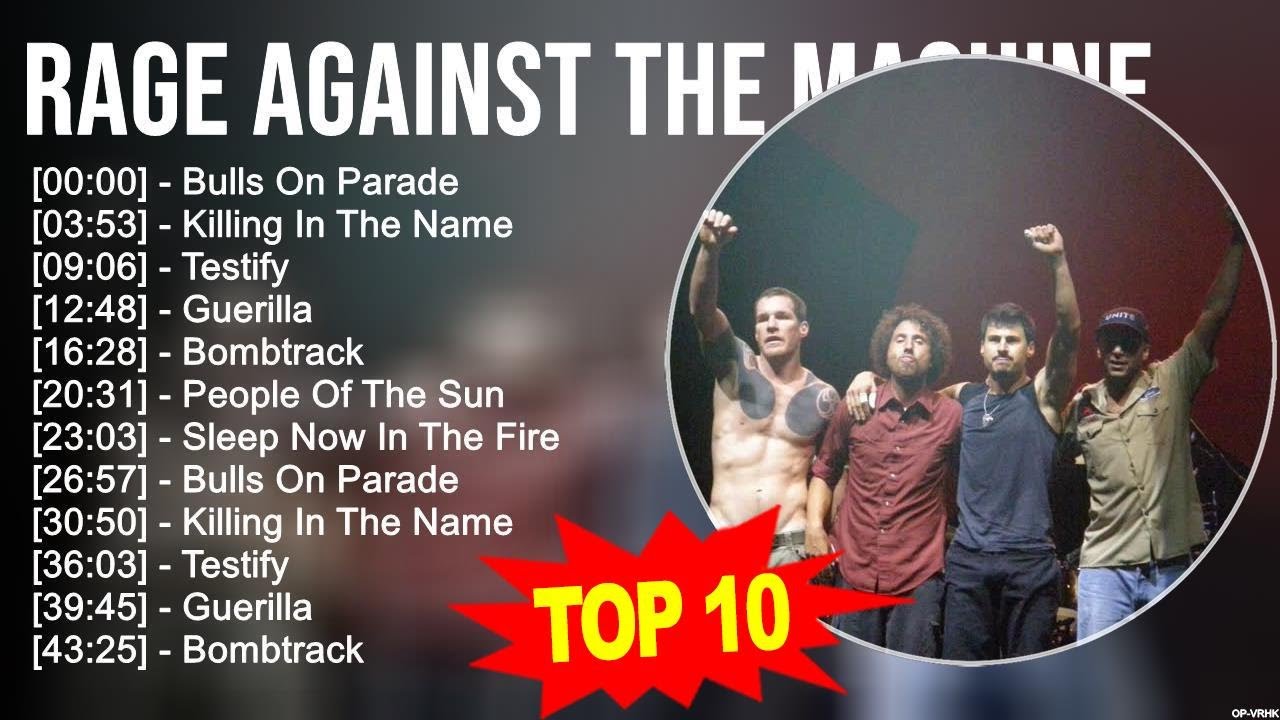 R.a.g.e A.g.a.i.n.s.t T.h.e M.a.c.h.i.n.e Greatest Hits ~ Top 100 Artists To Listen in 2023 R.a.g.e A.g.a.i.n.s.t T.h.e M.a.c.h.i.n.e Greatest Hits ~ Top 100 Artists To Listen in 2023