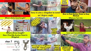 Slingshot Basic Tips For Beginner in Tamil - Slingshot Catapult Tutorial