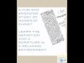 Names of Jesus Christ Centered Art Coloring Pages LDS | Doctrine Covenants Church Study Handout |...