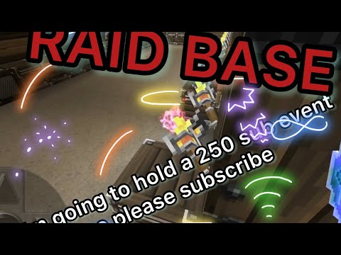 planet craft BASE RAID 惑星クラフト　planet of cubes