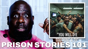 “That’s a NO NO!…You Will Start A Riot by Touching The TV” Ice Gizzle #PrisonStories101 |24 Year Bid
