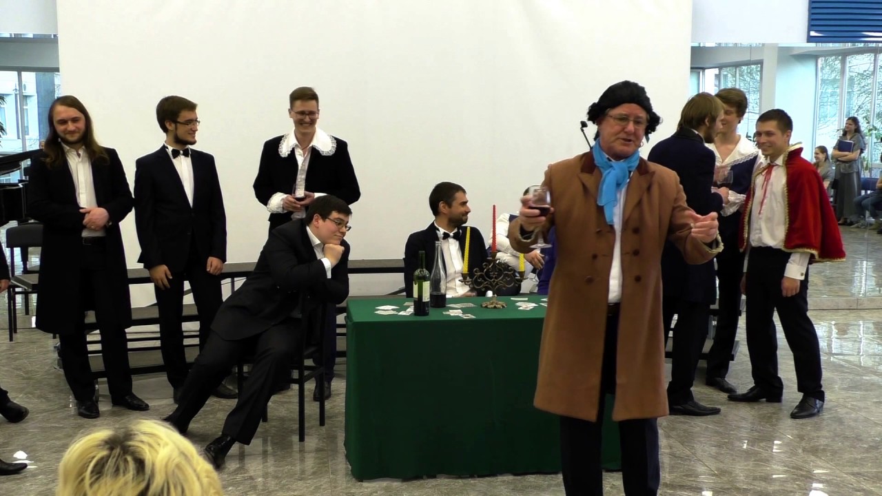 П. И. Чайковский, Песня Томского и хор игроков из оперы 