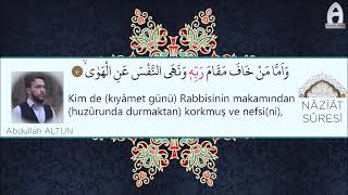 Naziat suresi son sayfa (ikinci sayfa) - Abdullah ALTUN