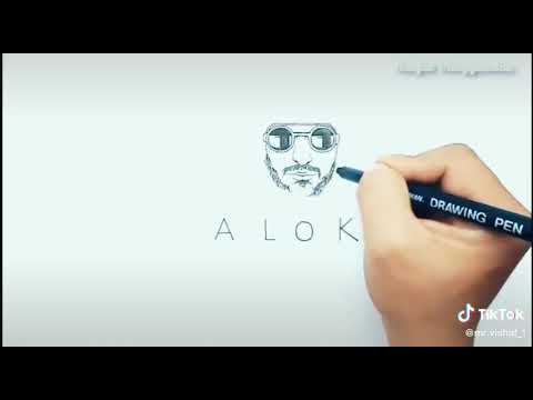 Come disegnare dj Alok