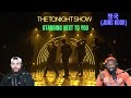 Jung kook standing next to you  the tonight show reaction