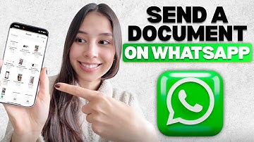 How to Send a Document on WhatsApp (PDF, Word, Any File)