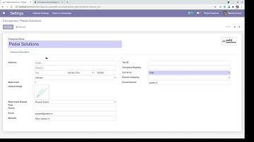 Odoo Watermark All Report