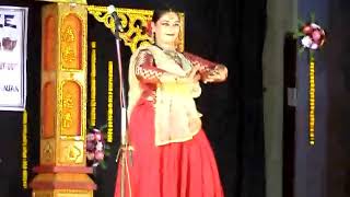 Kathak dance on thumri