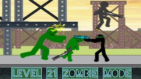 Anger of stick 5: zombie / level 21 zombie mode / save a hostage / छड़ी का क्रोध