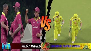 #86 Chennai Super Kings vs West Indies Universal Championship 2019 Cricket 19 2020 Gameplay
