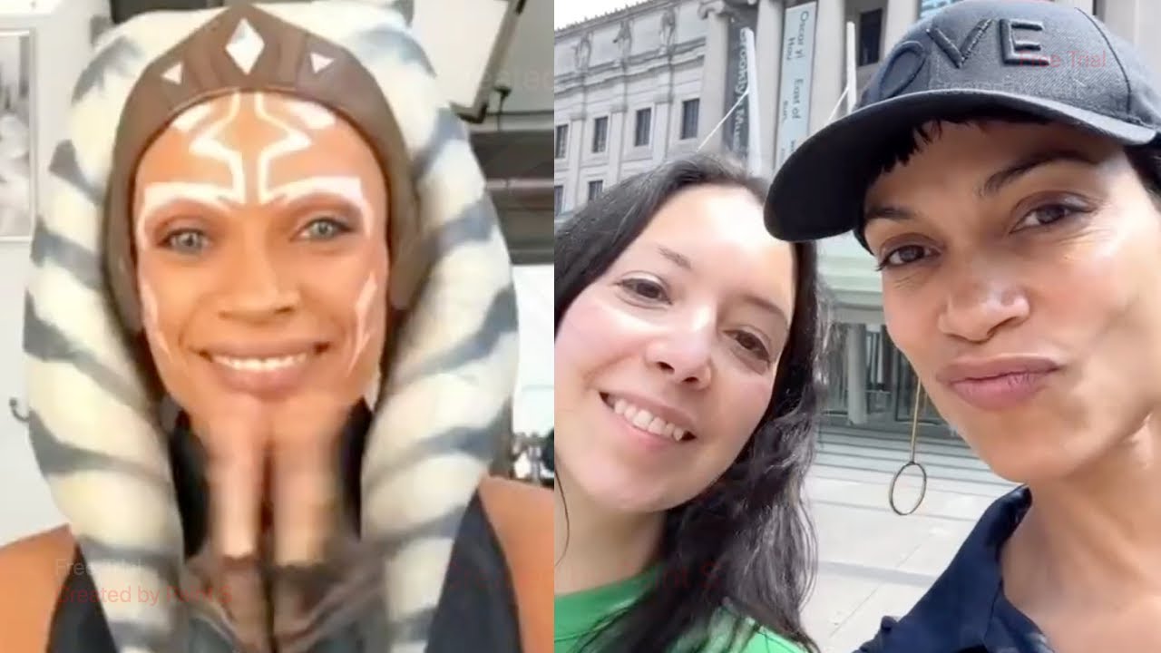 Rosario Dawson Talks 'Ahsoka' Premiere Pre-Strike