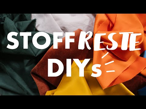 3 Sewing Ideas for Fabric Scraps - Sustainable DIY Gifts from Fabric Scraps